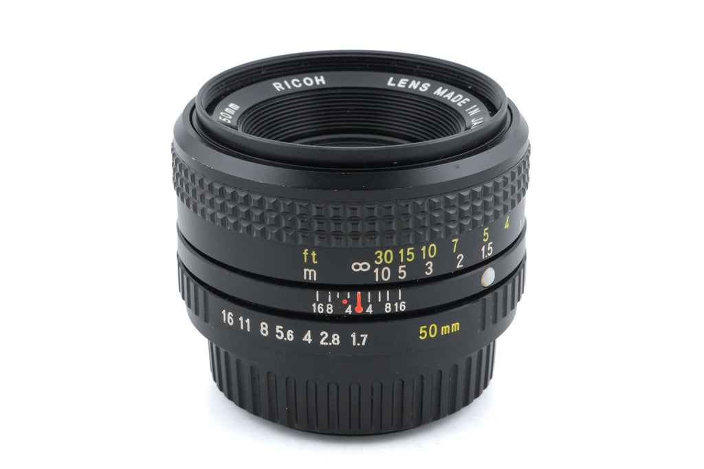 Ricoh 50mm f1.7 XR Rikenon