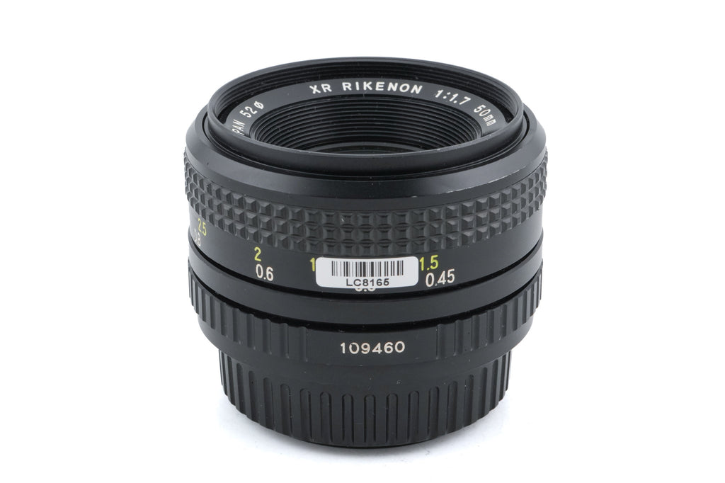 Ricoh 50mm f1.7 XR Rikenon