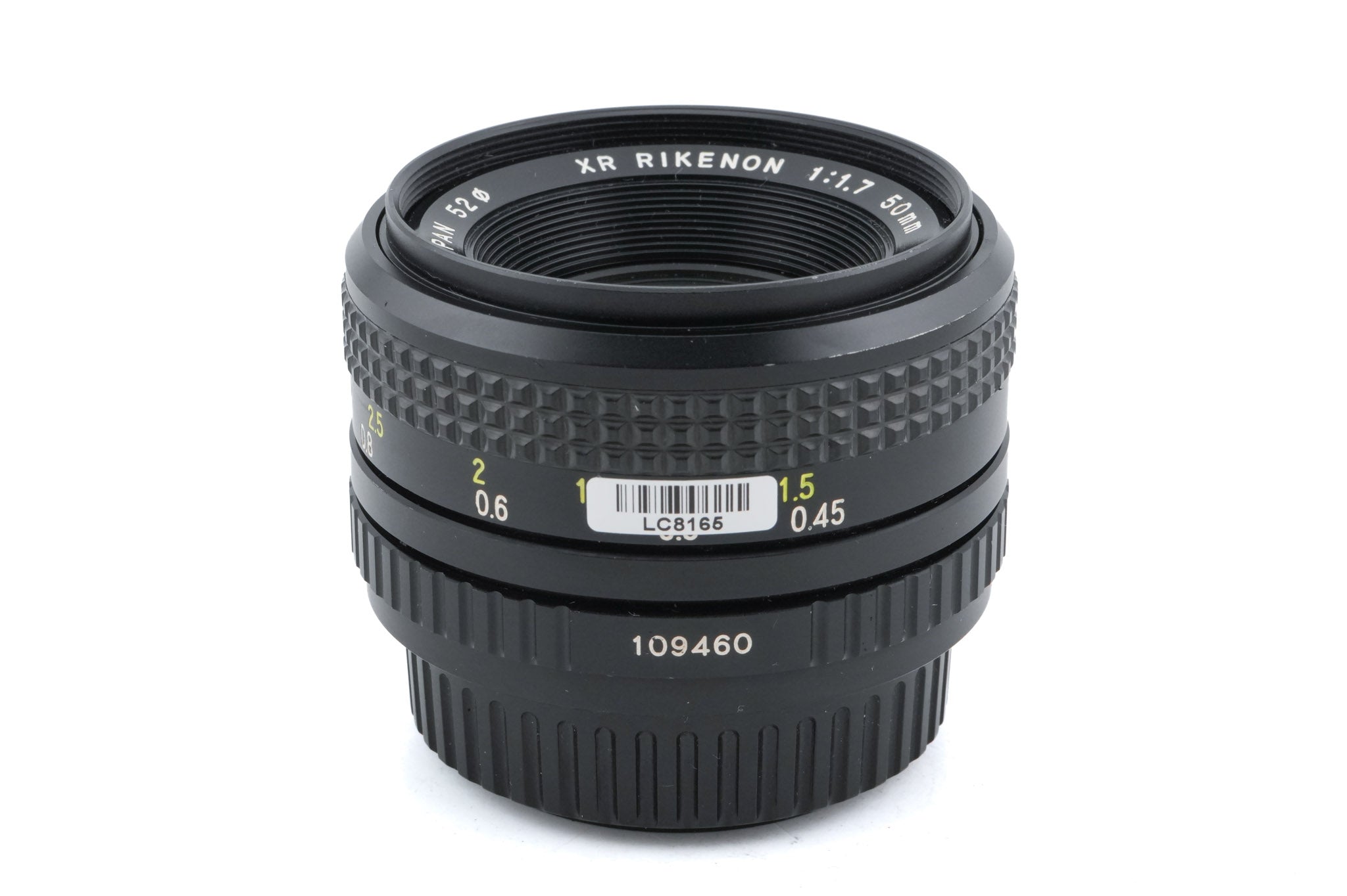 Ricoh 50mm f1.7 XR Rikenon