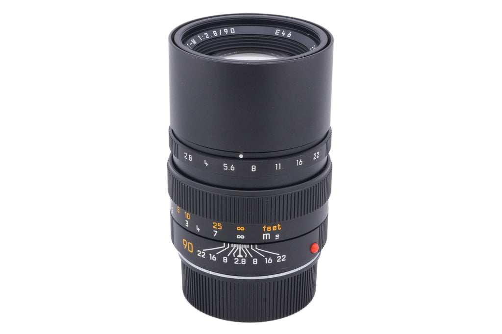 Leica 90mm f2.8 Elmarit-M (Black, 11807)