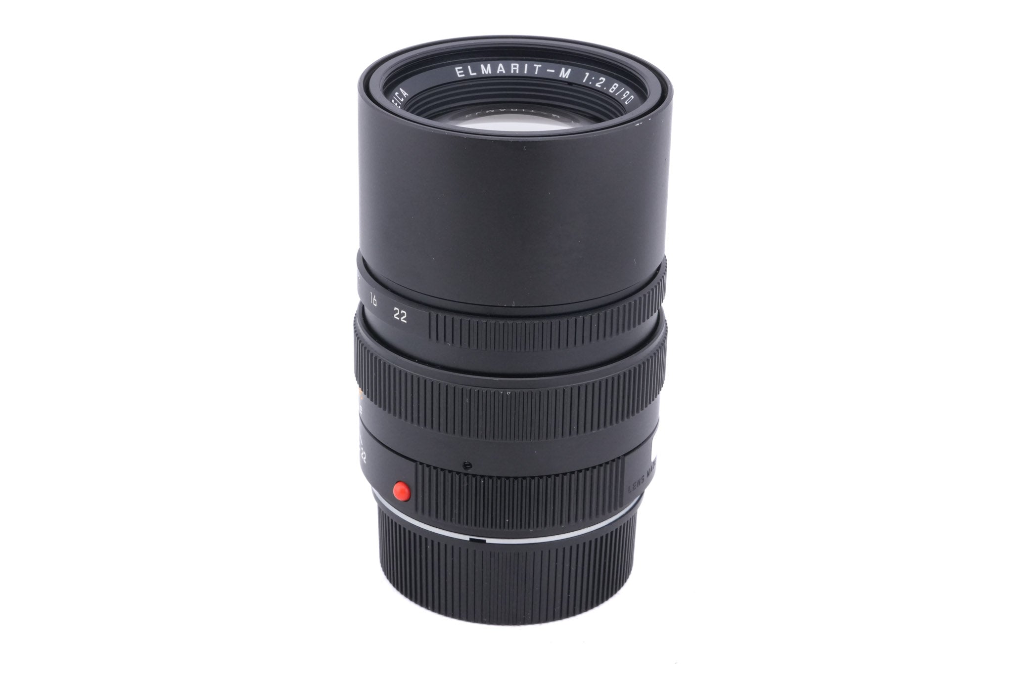 Leica 90mm f2.8 Elmarit-M (Black, 11807)