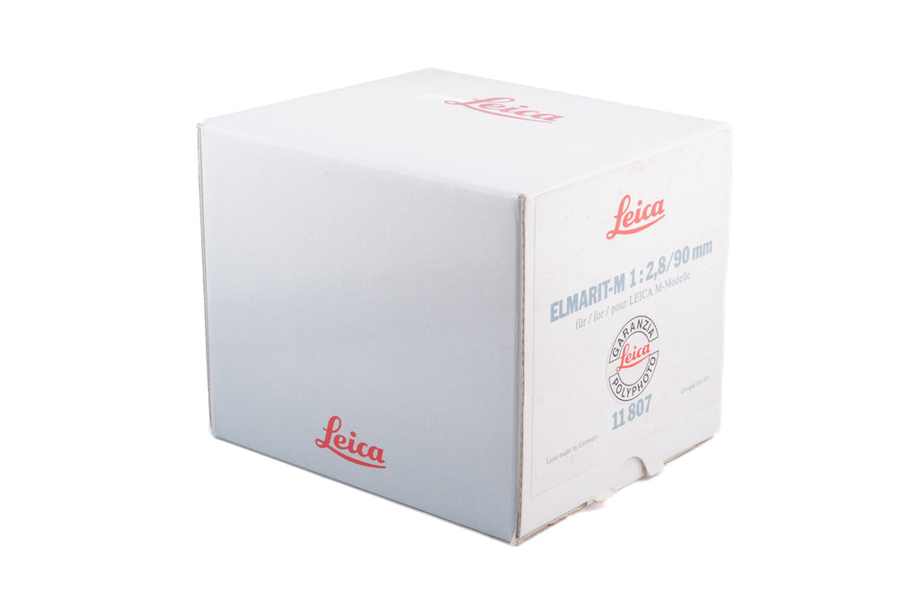 Leica 90mm f2.8 Elmarit-M (Black, 11807)