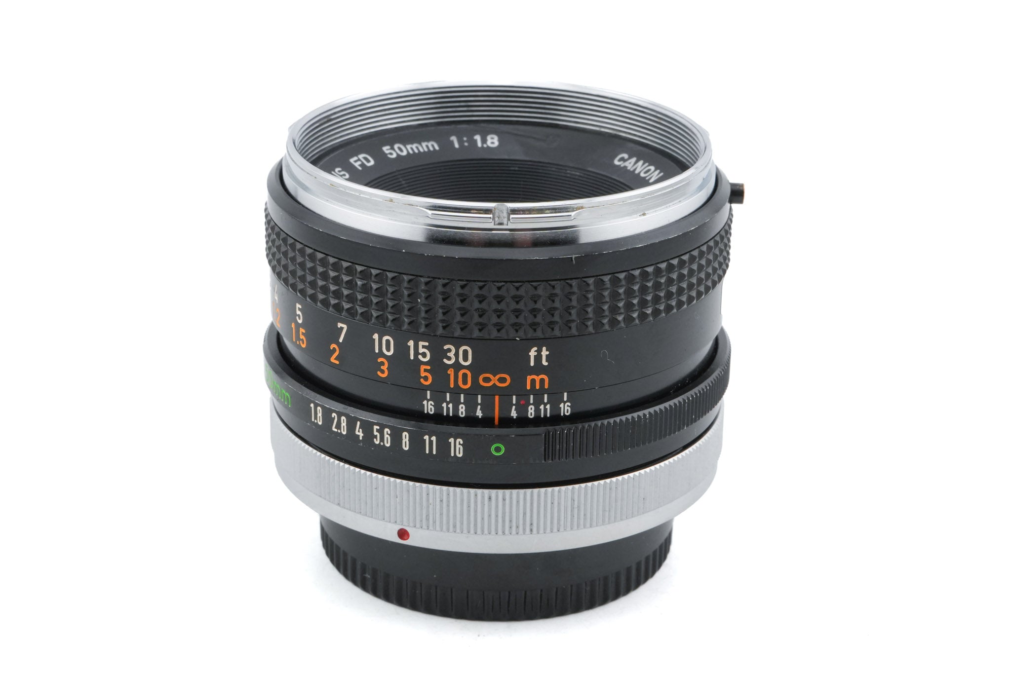 Canon 50mm f1.8 (Chrome Nose)
