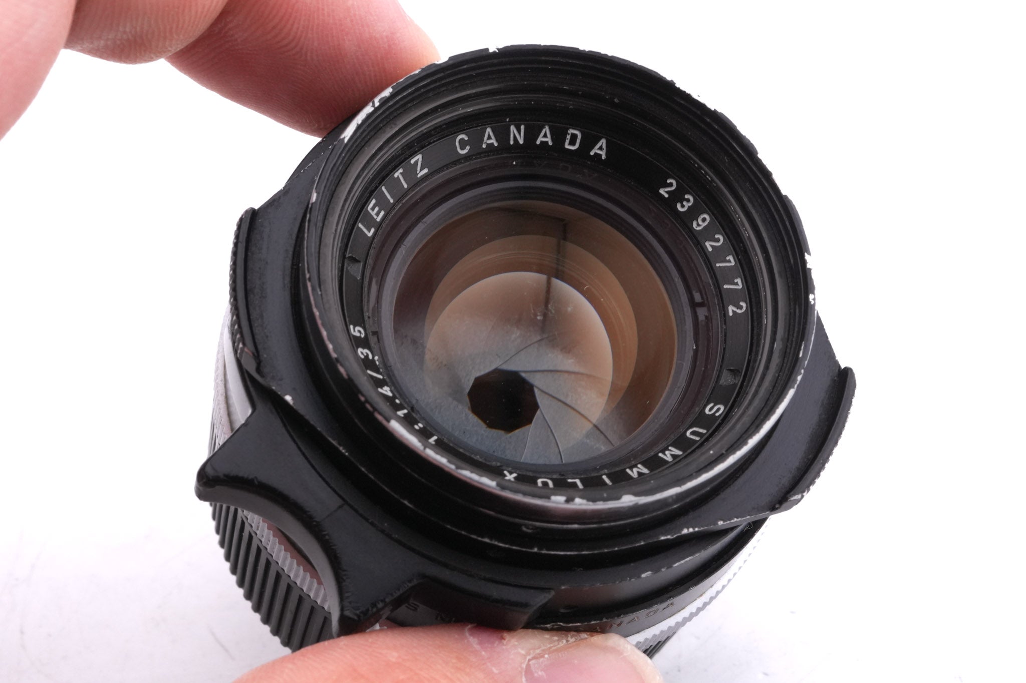Leica 35mm f1.4 Summilux (Type II) (Black, 11870)