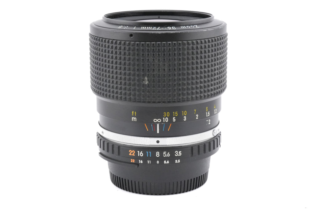 Nikon 36-72mm f3.5 Series E