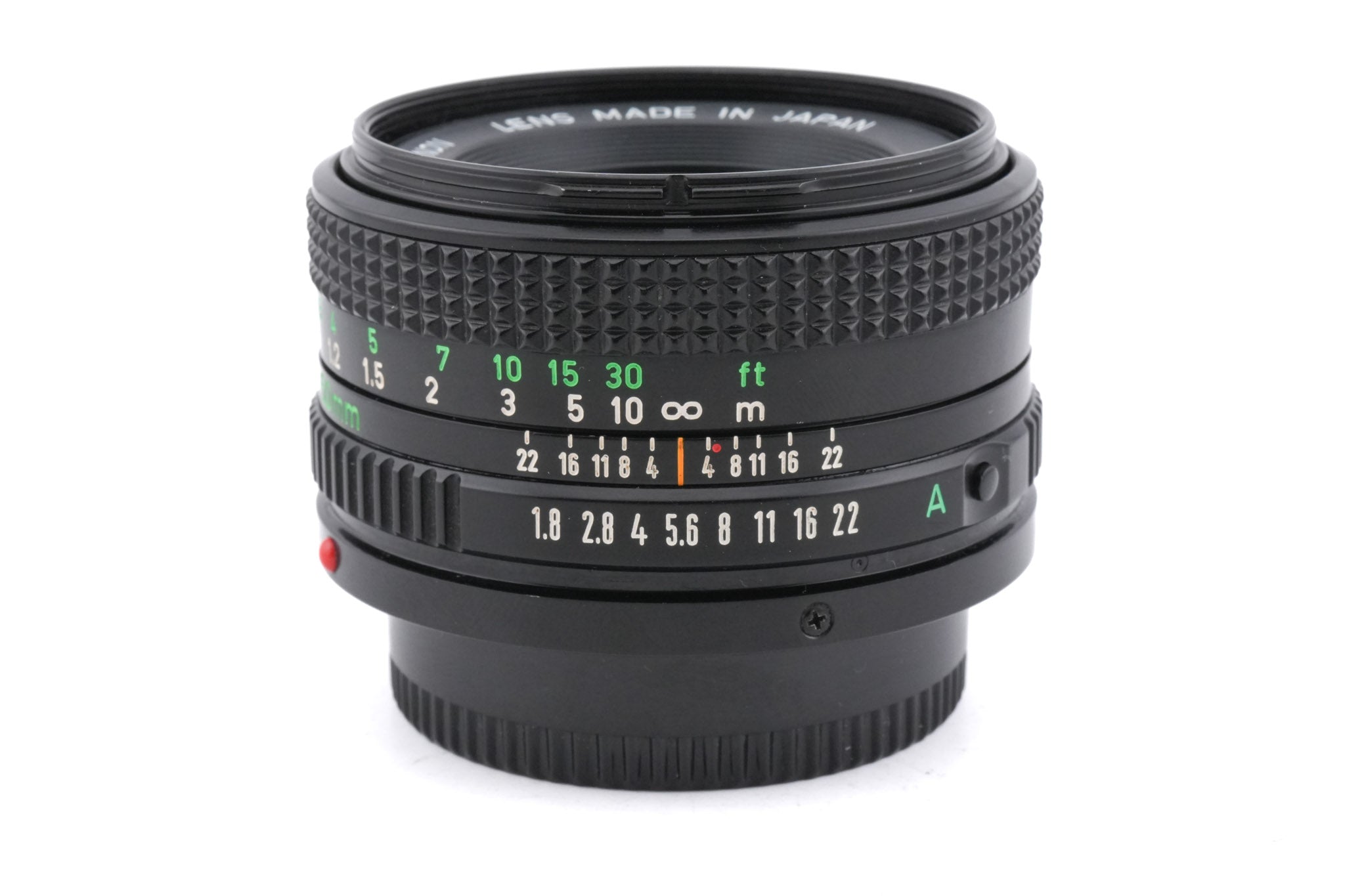 Canon 50mm f1.8 FDn