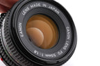 Canon 50mm f1.8 FDn