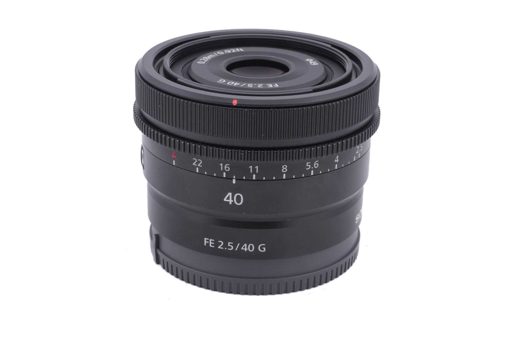 Sony 40mm f2.5 G (SEL40F25G)