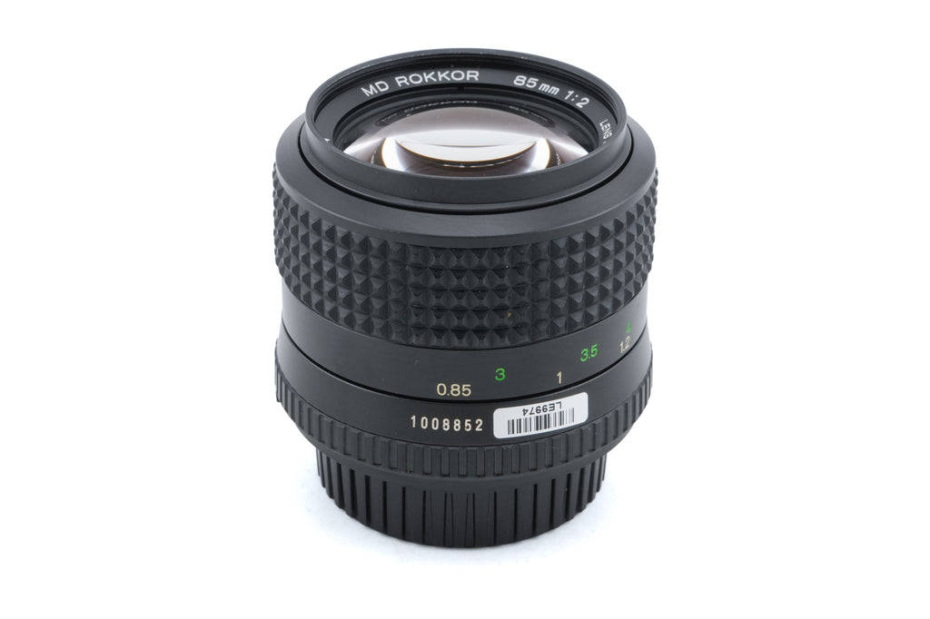 Minolta 85mm f2 MD Rokkor