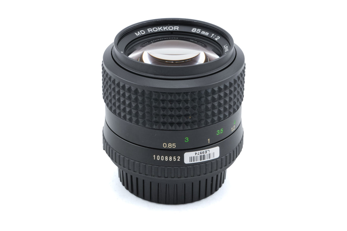 Minolta 85mm f2 MD Rokkor