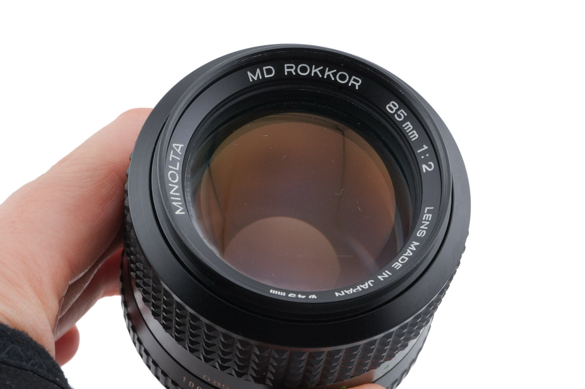 Minolta 85mm f2 MD Rokkor
