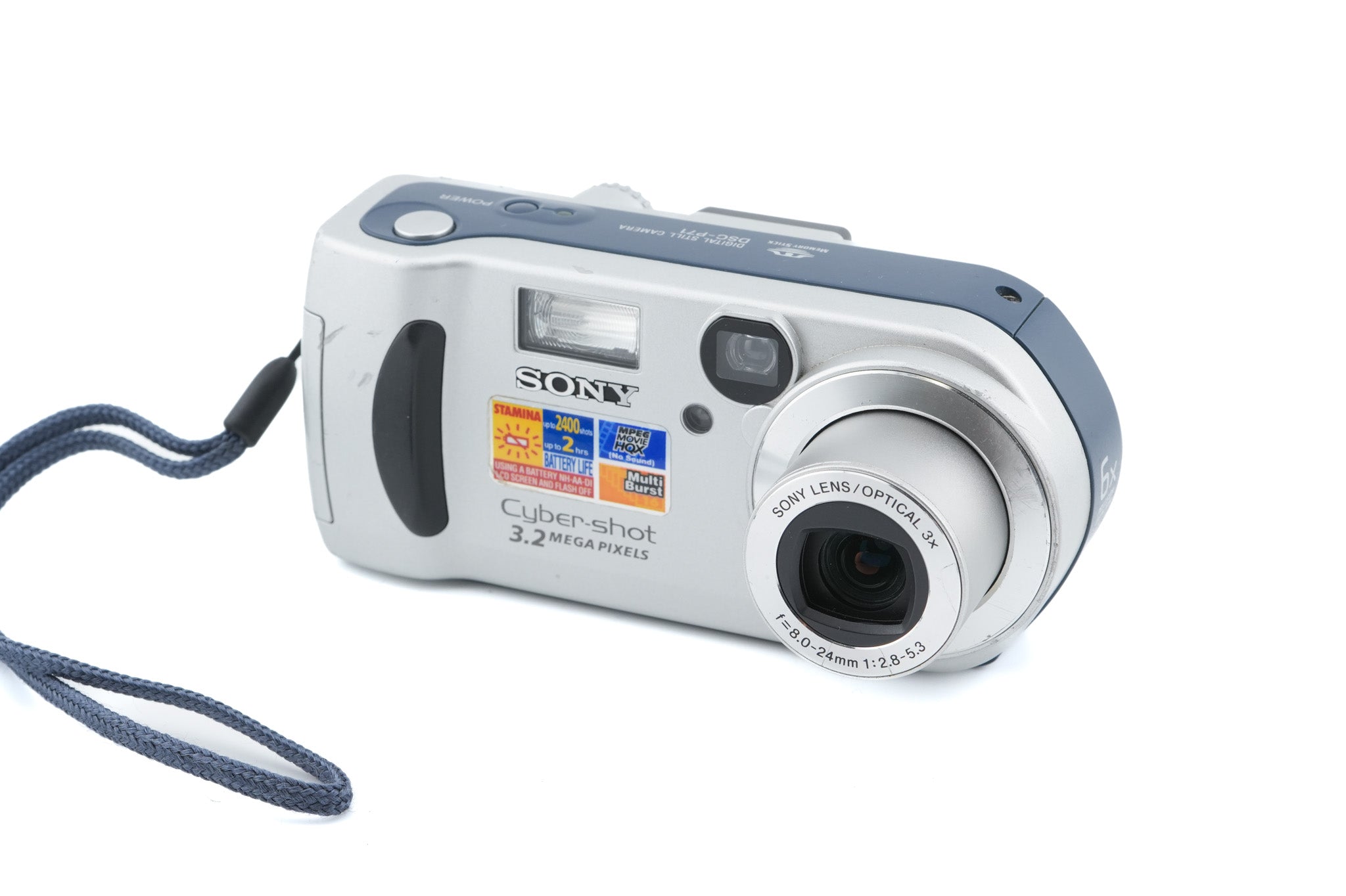 Sony Cyber-Shot store 3.2 MP 3x Optical Zoom Digital Camera DSC-P71