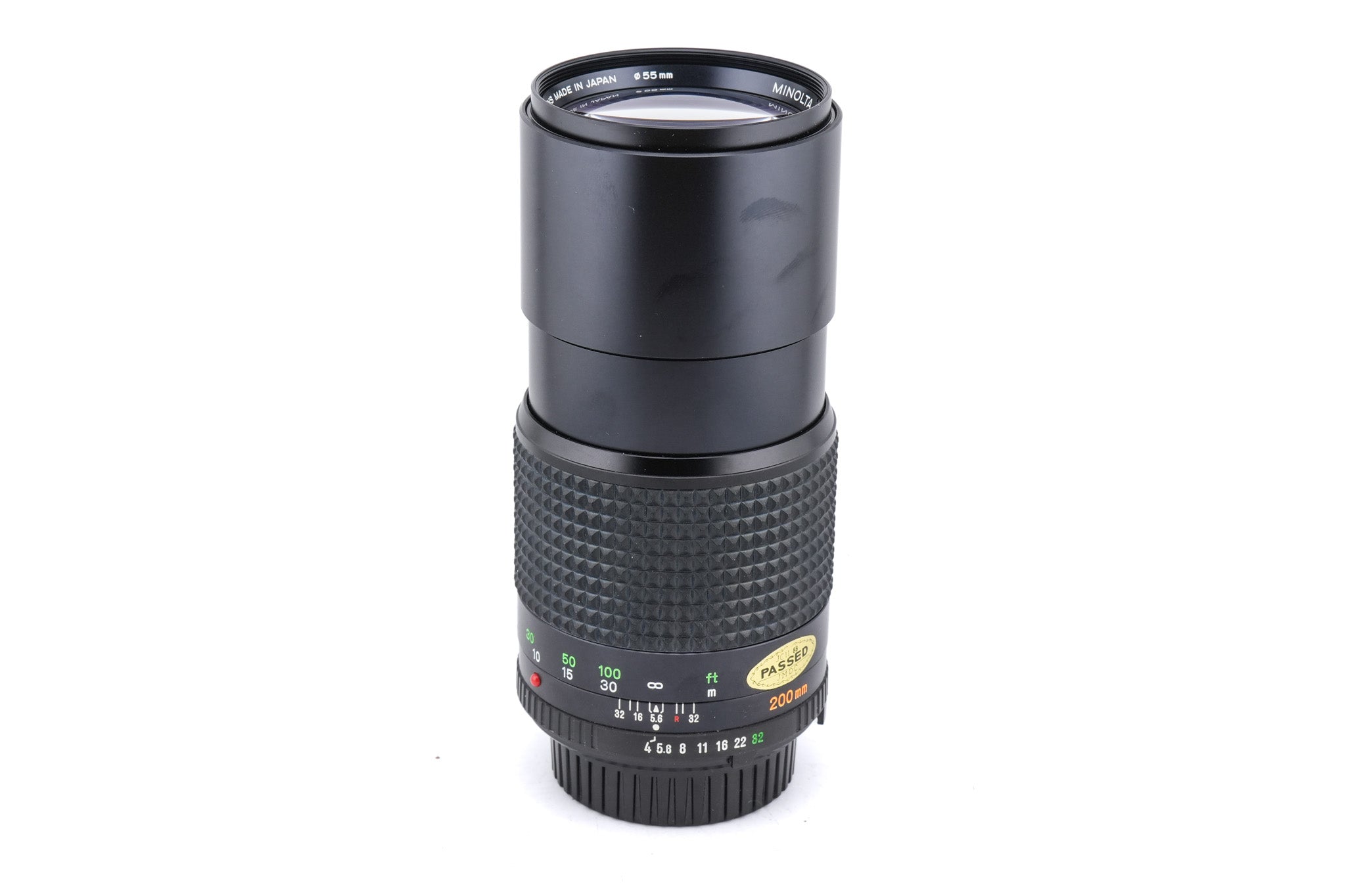 Minolta 200mm f4 MD Tele Rokkor-X - Lens