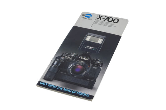Minolta X-700 Brochure - Accessory