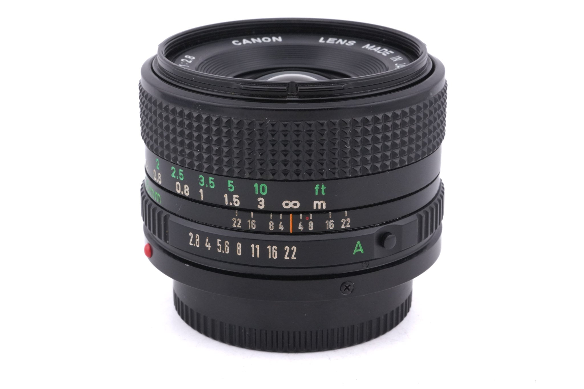 Canon 35mm f2.8 FDn - Lens