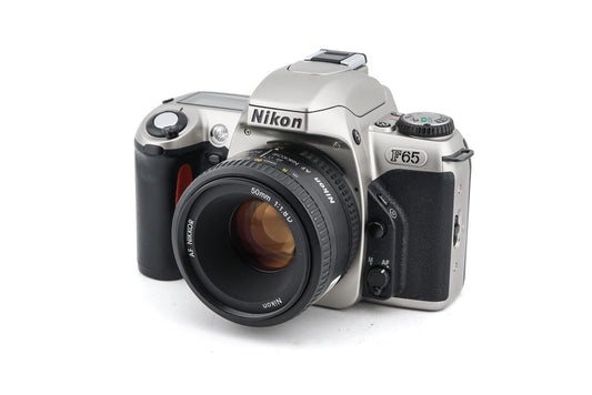 Nikon F65 + 50mm f1.8 AF Nikkor D