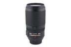 Nikon 70-300mm f4.5-5.6 AF-S Nikkor G ED VR