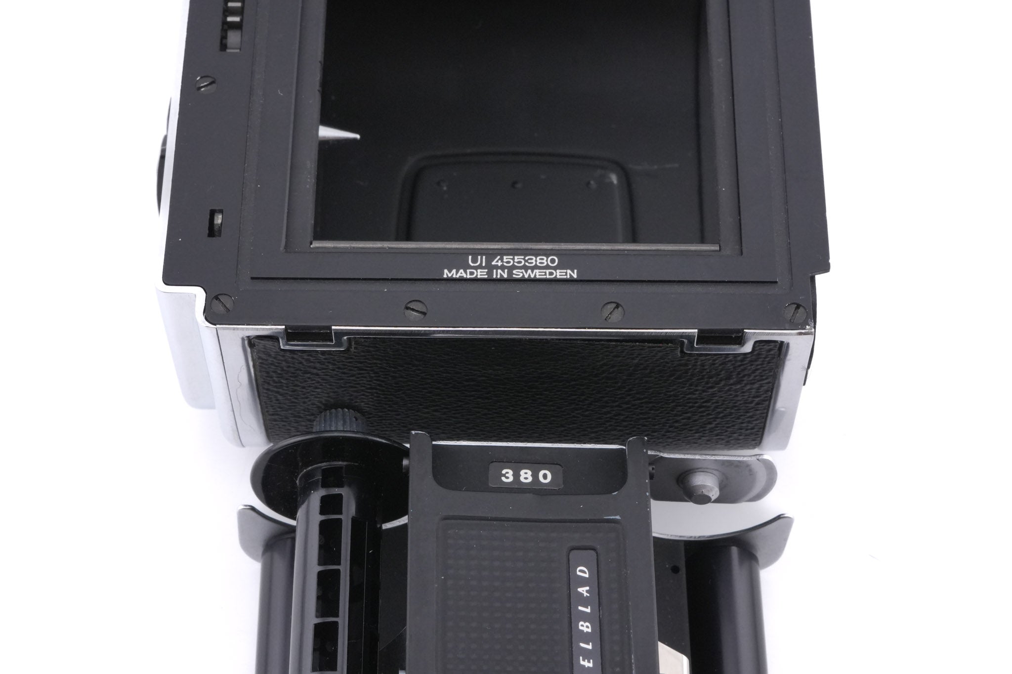 Hasselblad 500C/M (Silver, 10026) + A12 Film Magazine (Silver, 30074) + Waist Level Finder (New / Chrome, 42315) + Standard Focusing Screen (42161) + 80mm f2.8 Opton PL T*
