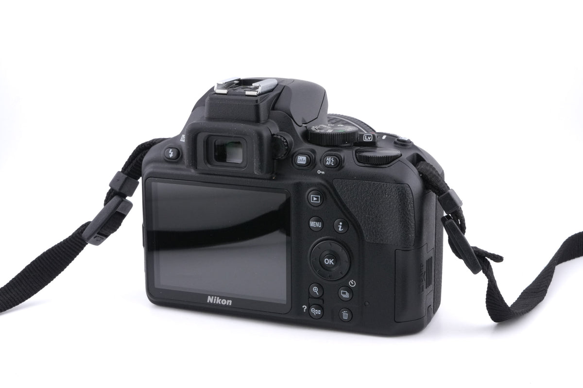 Nikon D3500 + 18-55mm f3.5-5.6 AF-P Nikkor G VR