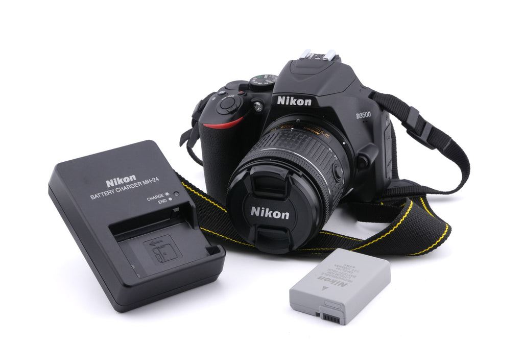 Nikon D3500 + 18-55mm f3.5-5.6 AF-P Nikkor G VR