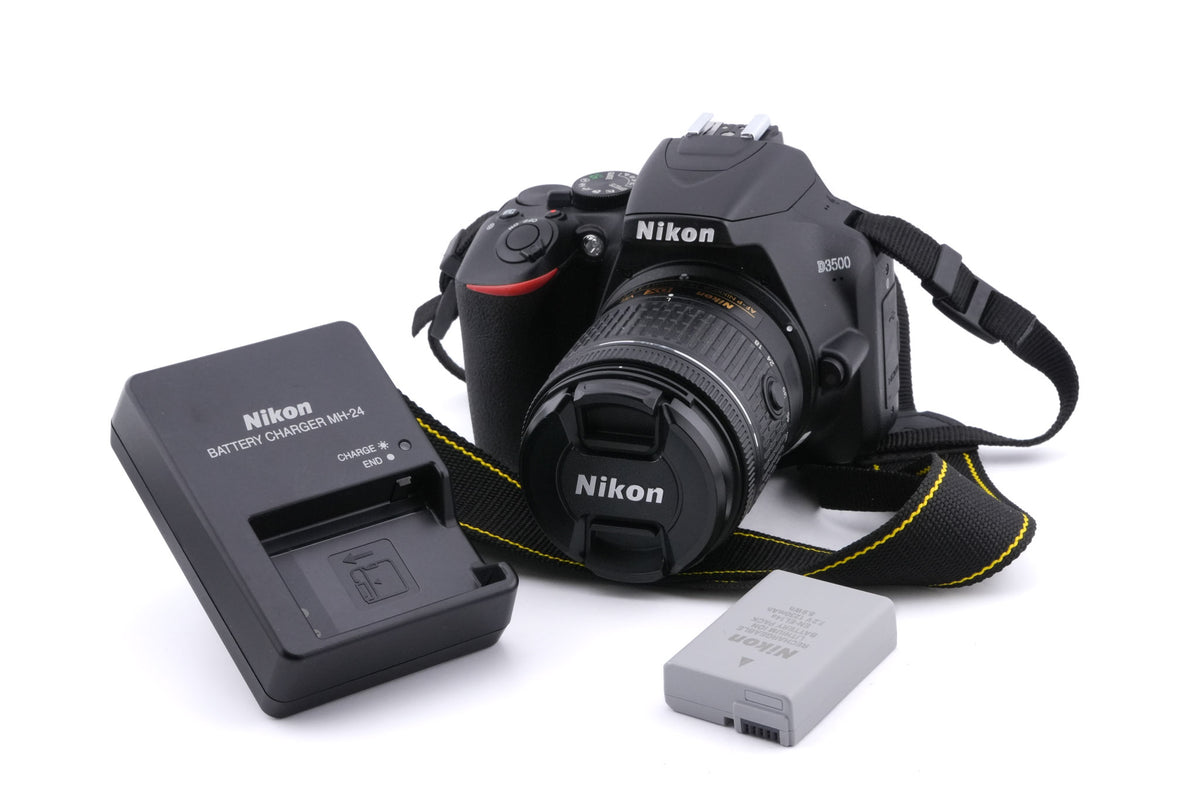 Nikon D3500 + 18-55mm f3.5-5.6 AF-P Nikkor G VR
