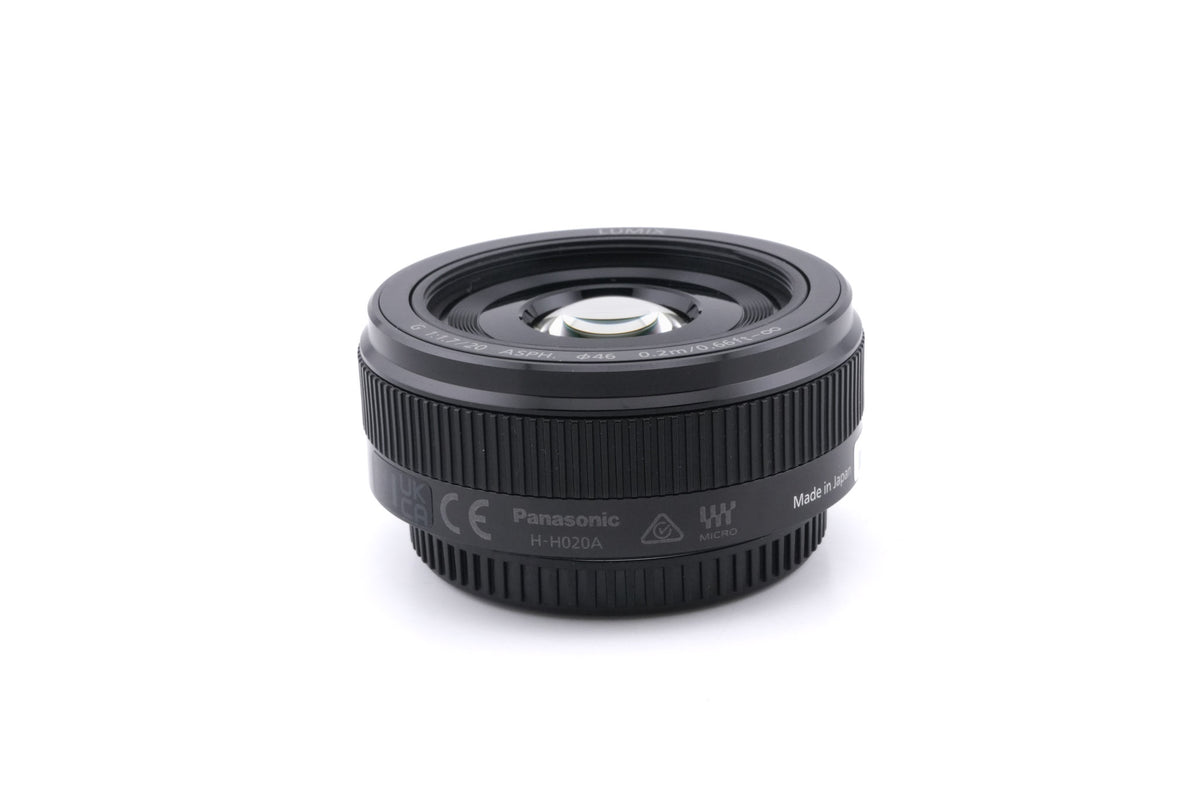 Panasonic 20mm f1.7 Lumix G ASPH. II (H-H020A)