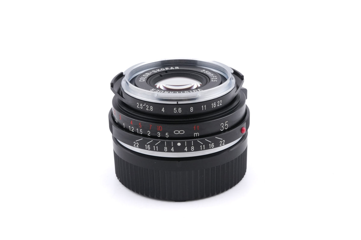 Voigtländer 35mm f2.5 Color-Skopar P-Type VM II