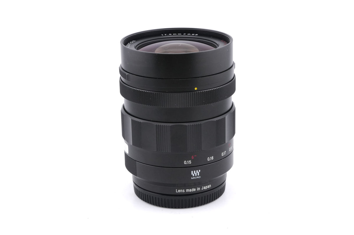 Voigtländer 17.5mm f0.95 Nokton Aspherical