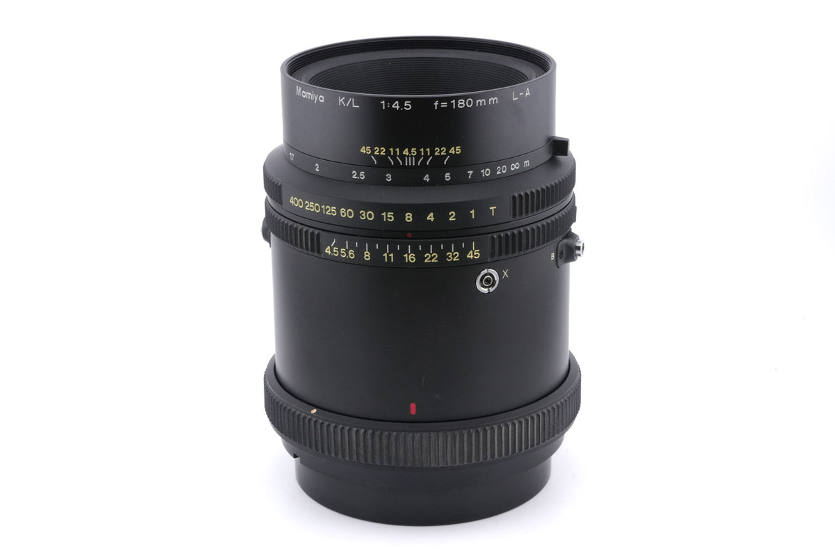Mamiya 180mm f4.5 K/L L-A