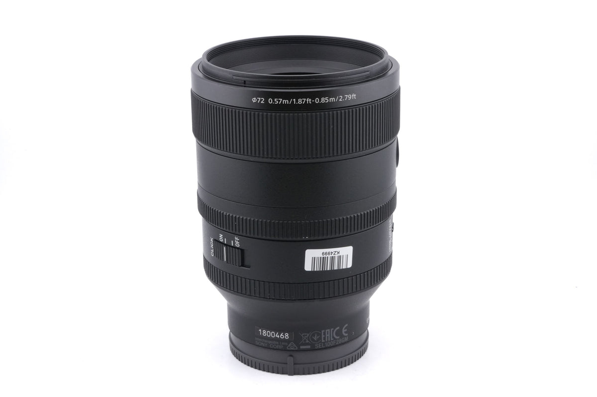 Sony 100mm f2.8 GM STF OSS (SEL100F28GM)