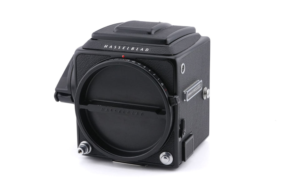 Hasselblad 2000FC/M (Black, 10332) + Waist Level Finder (Old / Black, 42277) + Standard Focusing Screen (42161)