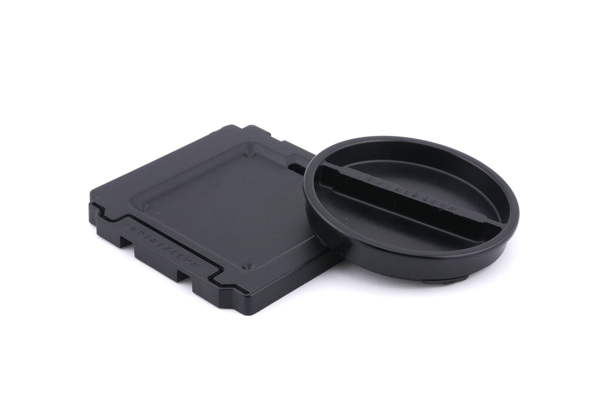Hasselblad 2000FC/M (Black, 10332) + Waist Level Finder (Old / Black, 42277) + Standard Focusing Screen (42161)