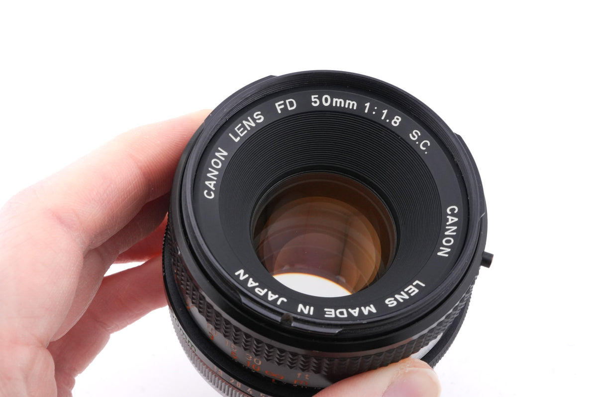 Canon 50mm f1.8 S.C.