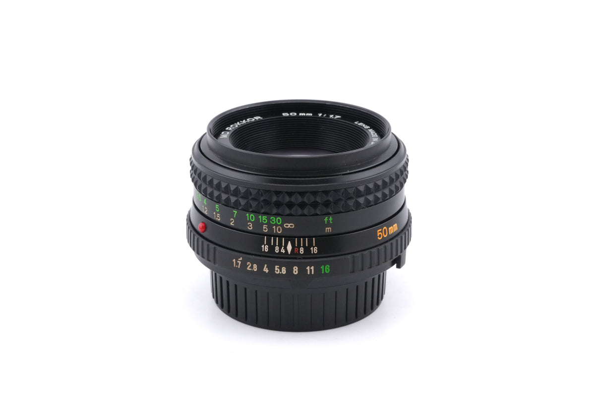 Minolta 50mm f1.7 MD Rokkor