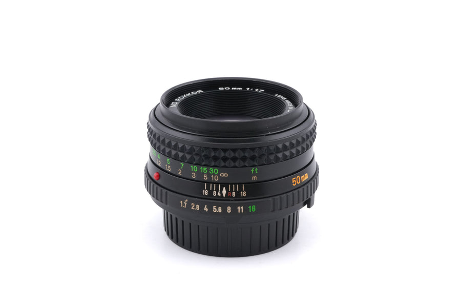 Minolta 50mm f1.7 MD Rokkor