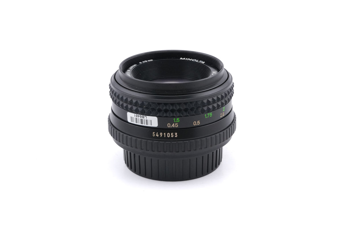 Minolta 50mm f1.7 MD Rokkor