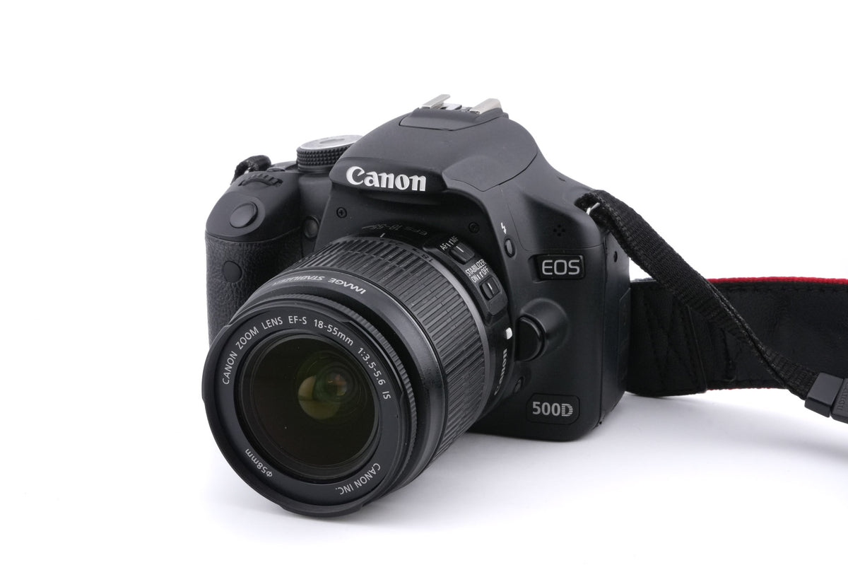 Canon EOS 500D + 18-55mm f3.5-5.6 IS