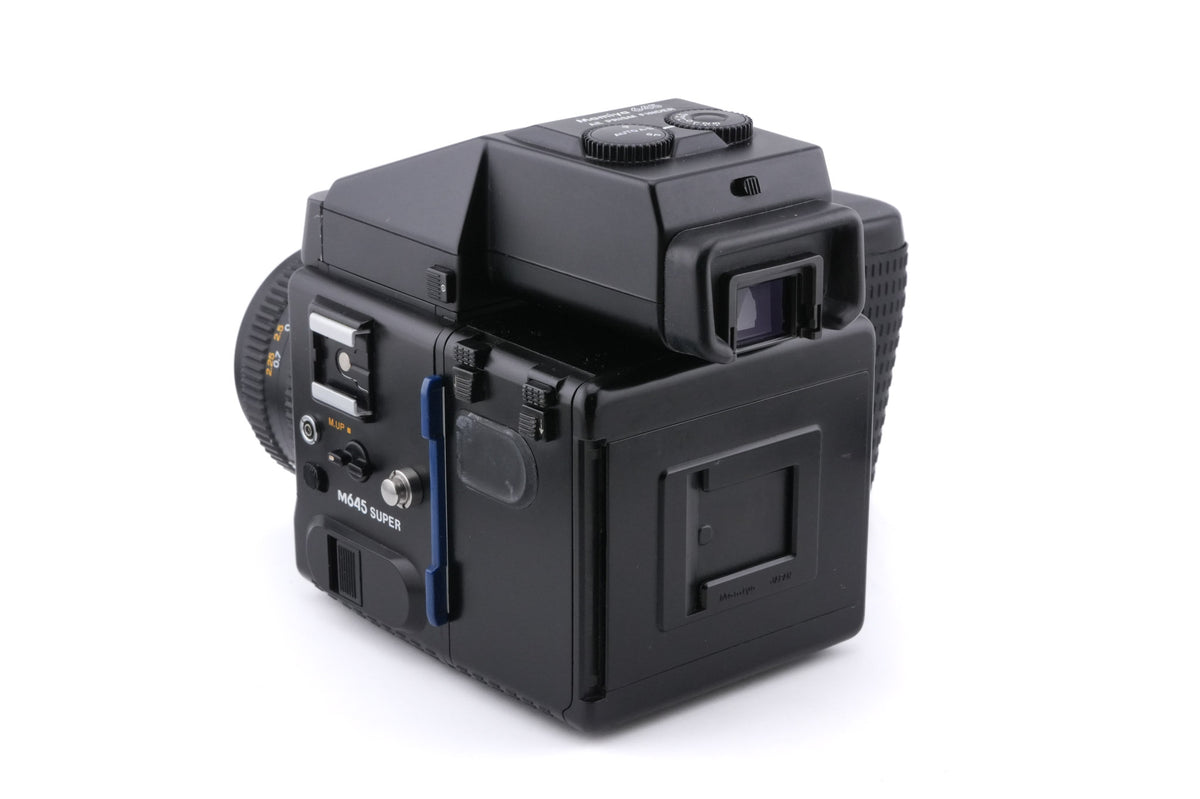 Mamiya M645 Super + 120/220 Roll Film Holder N + Power Drive N (Y01670) + AE Prism Finder N + 80mm f2.8 Sekor C N