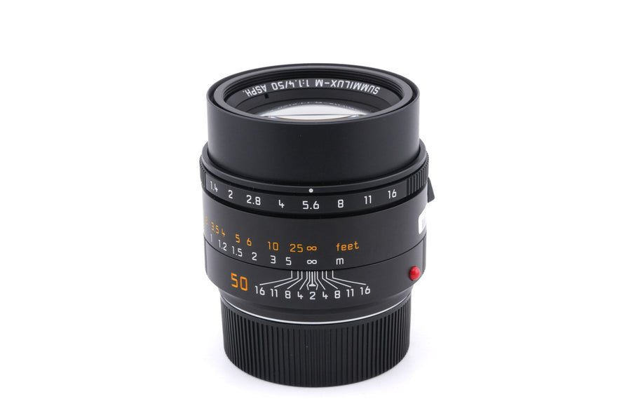 Leica 50mm f1.4 Summilux-M ASPH. (Type II) (Black, 11728)