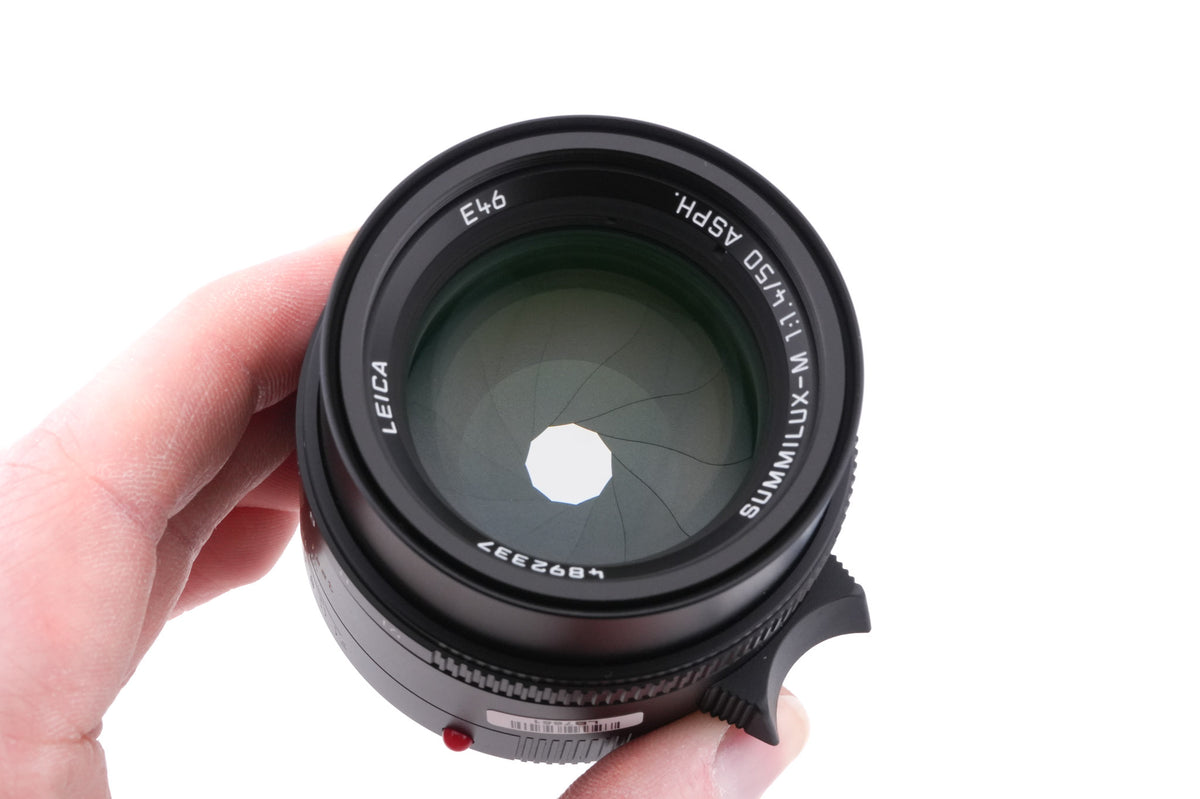 Leica 50mm f1.4 Summilux-M ASPH. (Type II) (Black, 11728)