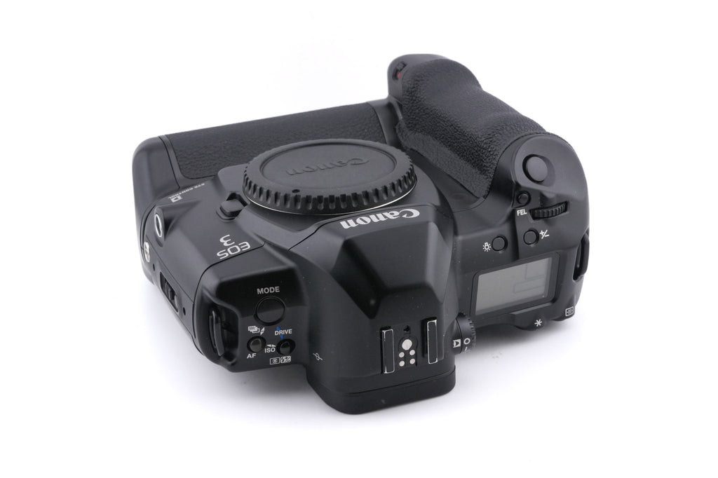 Canon EOS-3 + PB-E2 Power Drive Booster
