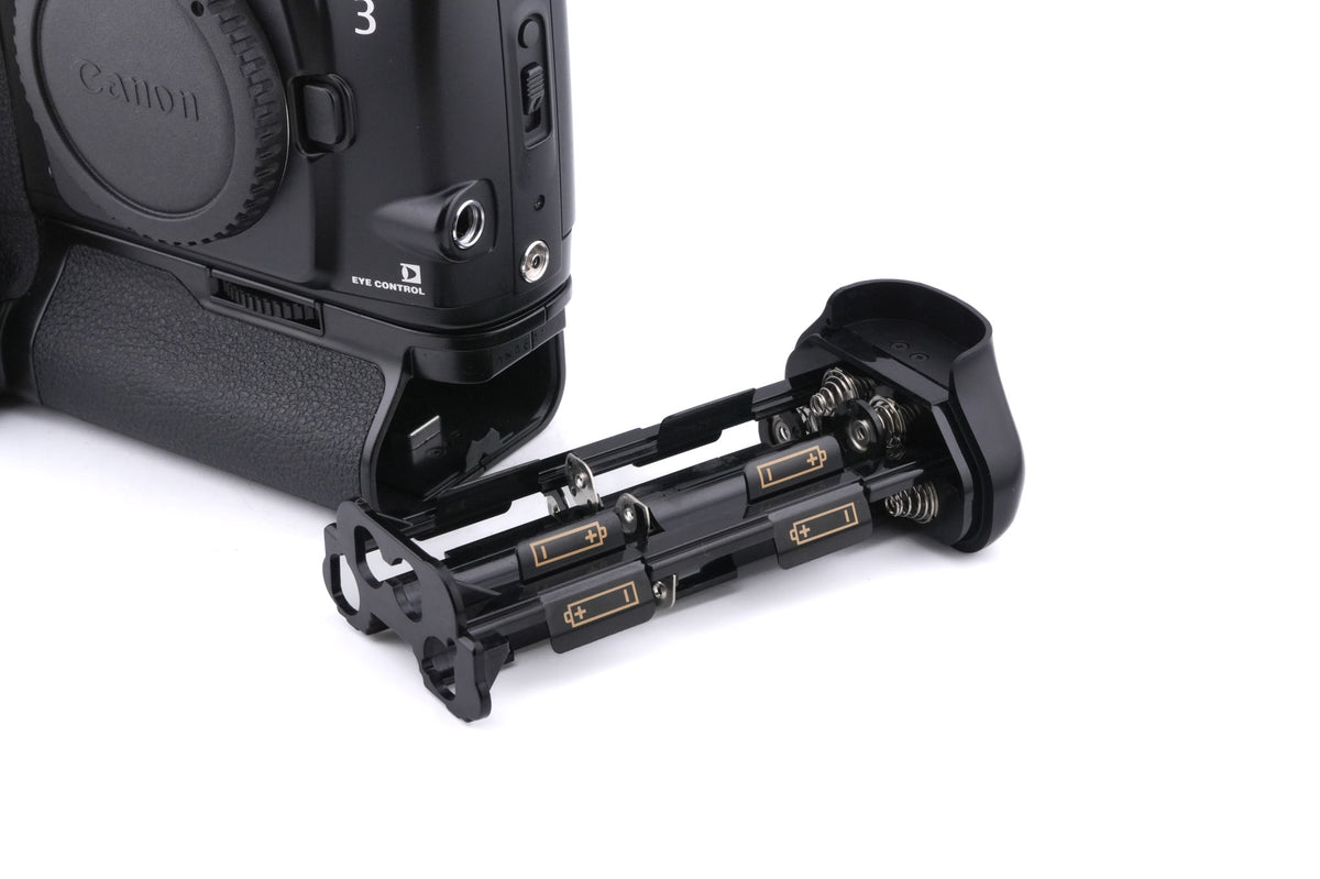 Canon EOS-3 + PB-E2 Power Drive Booster