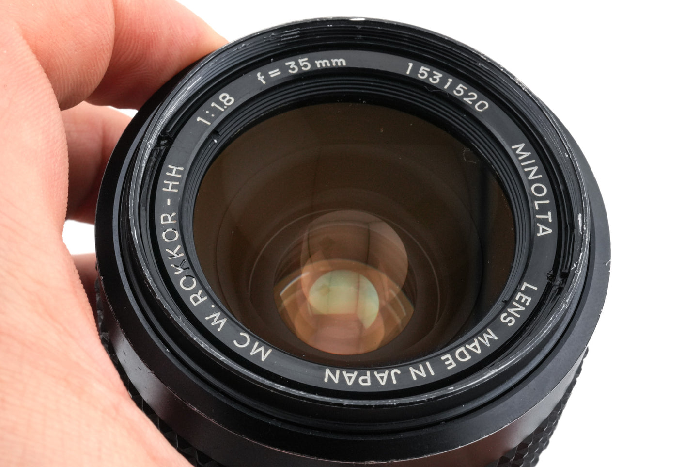 Minolta 35mm f1.8 MC W.Rokkor-HH