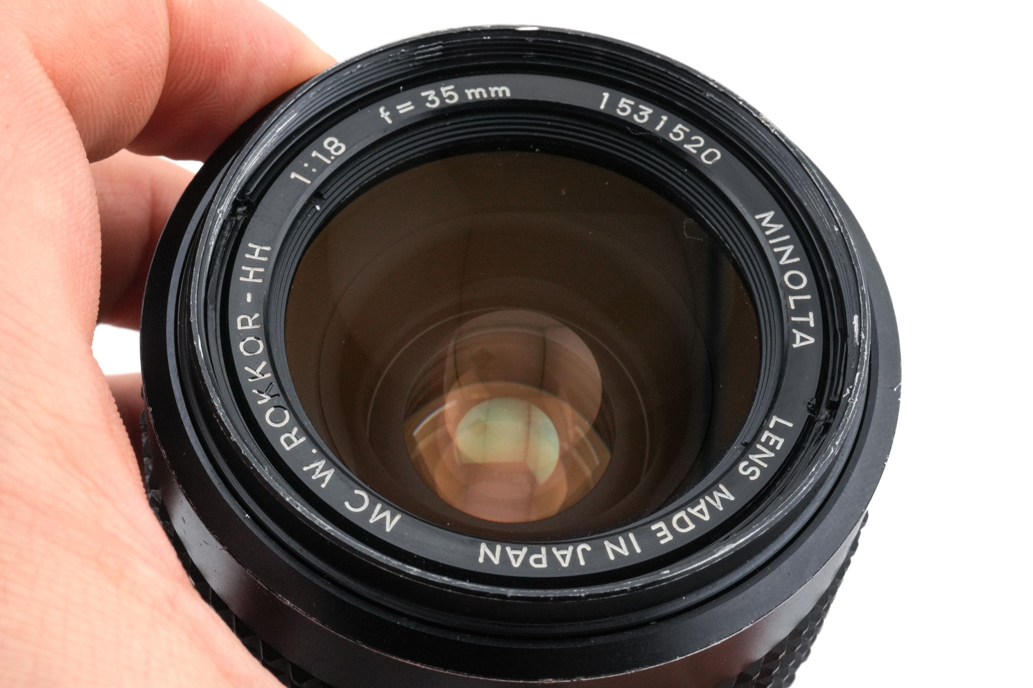 Minolta 35mm f1.8 MC W.Rokkor-HH