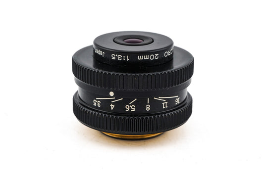 Olympus 20mm f3.5 Zuiko Macro