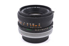Canon 50mm f1.8 S.C.