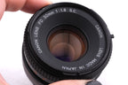 Canon 50mm f1.8 S.C.