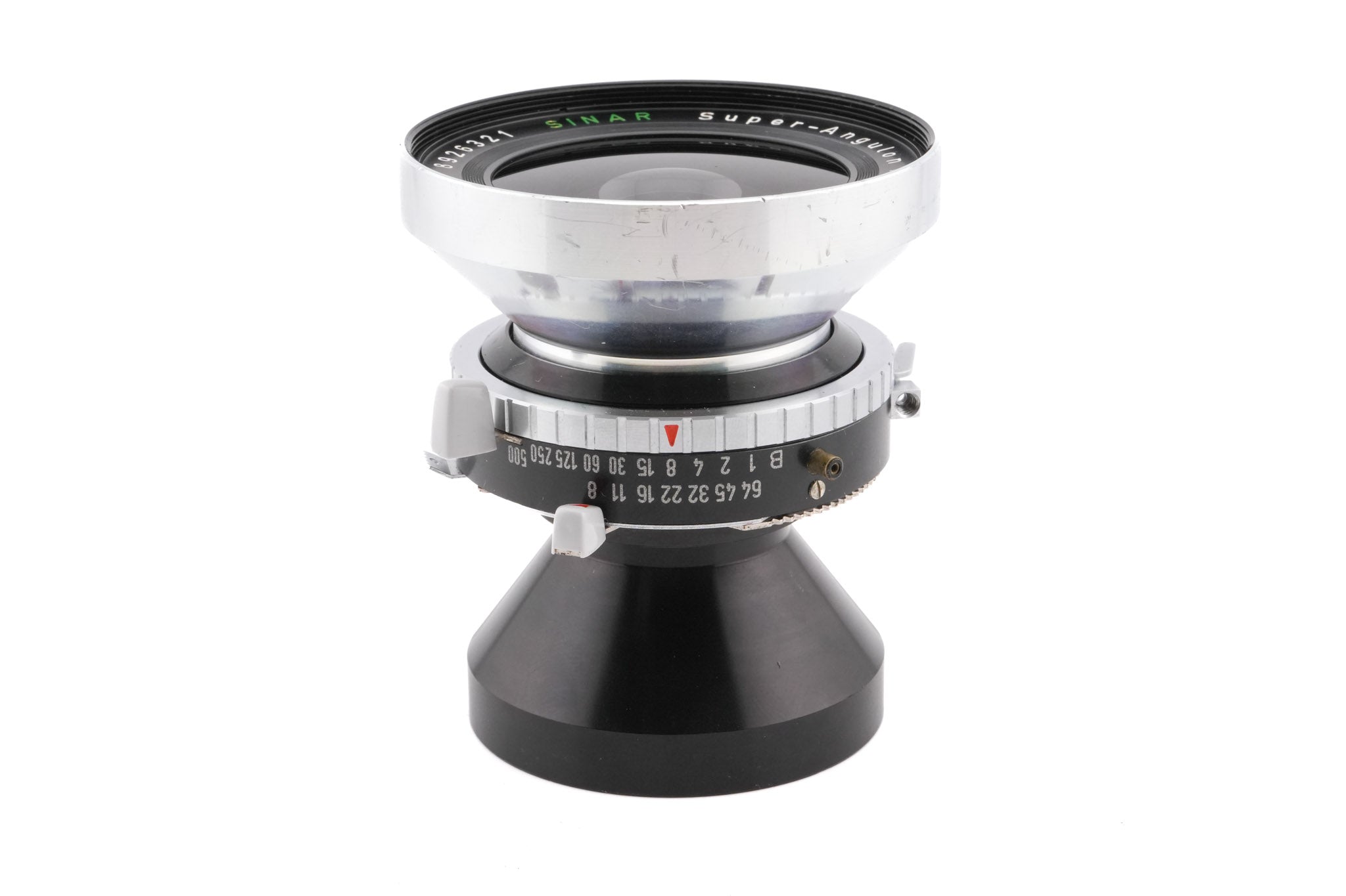 Schneider-Kreuznach 90mm f8 Super-Angulon (Shutter) - Lens