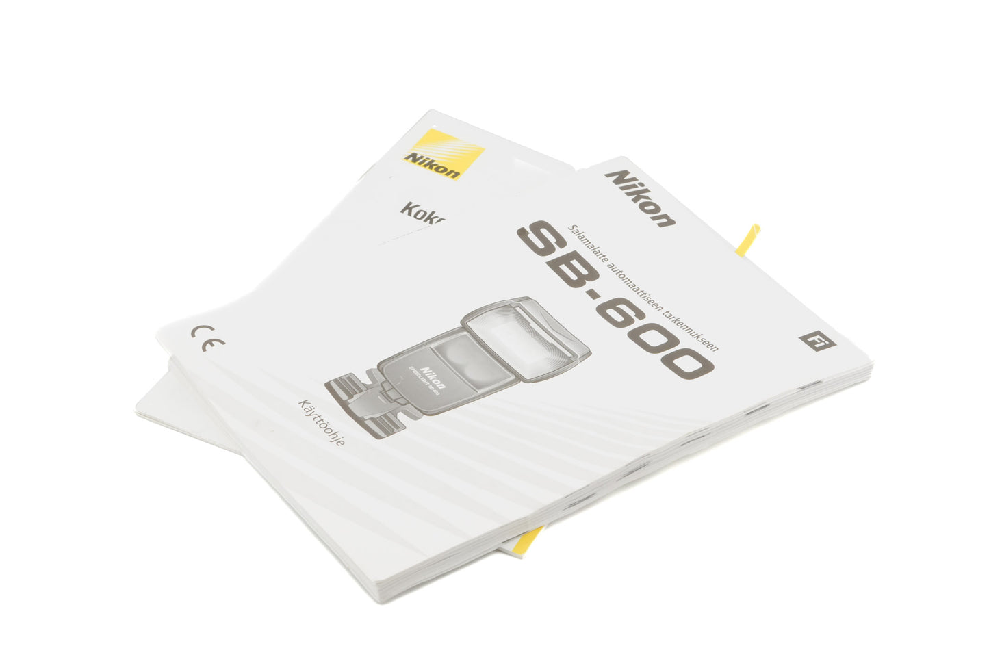 Nikon SB-600 Instructions