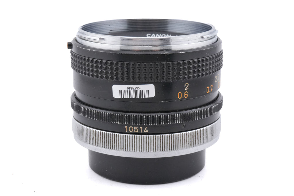 Canon 50mm f1.8 (Chrome Nose)